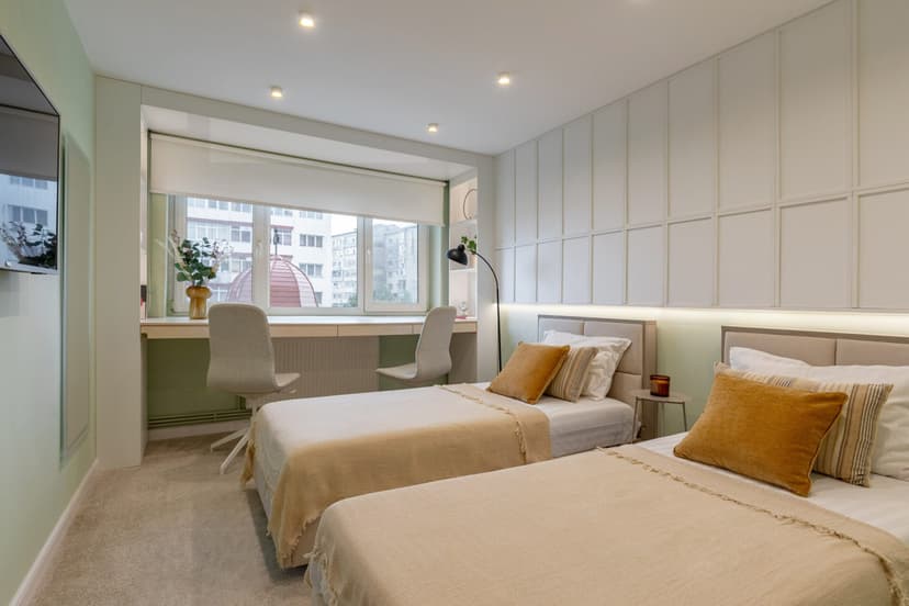 Apartament conceput pentru o familie activa cu doi copii