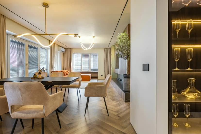 apartament pentru o familie tânără, cu un băiețel mic